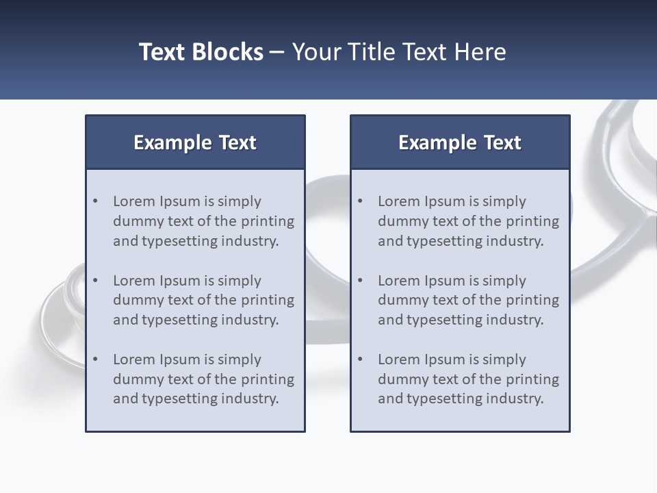 White Device Disease PowerPoint Template