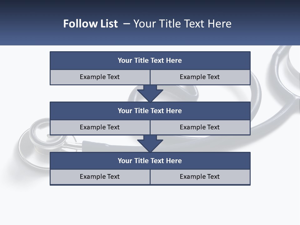 White Device Disease PowerPoint Template