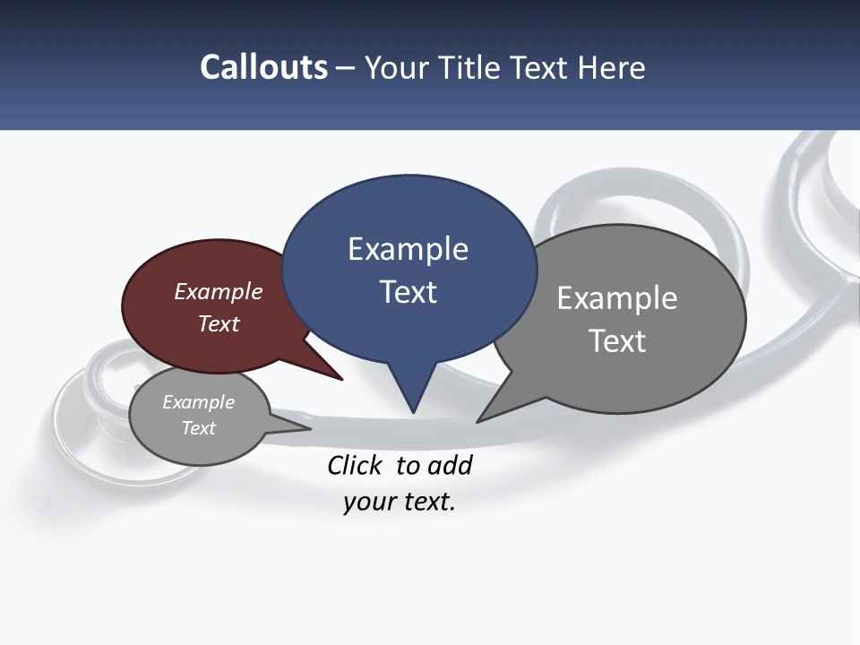 White Device Disease PowerPoint Template