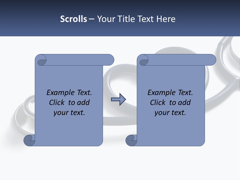 White Device Disease PowerPoint Template