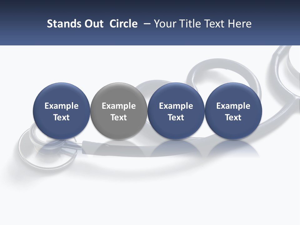 White Device Disease PowerPoint Template