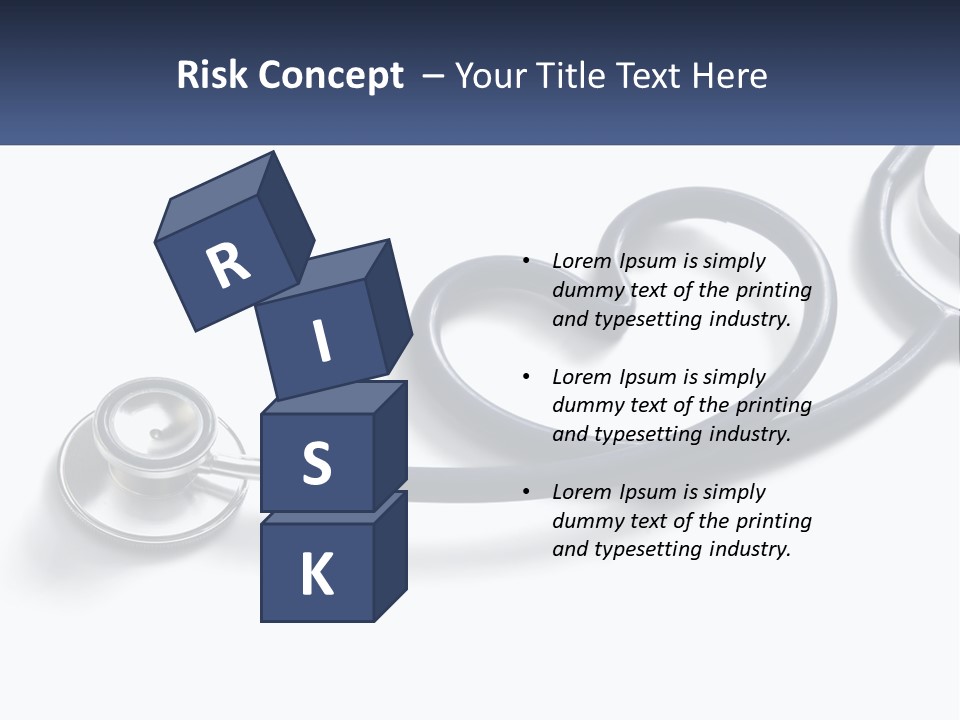 White Device Disease PowerPoint Template