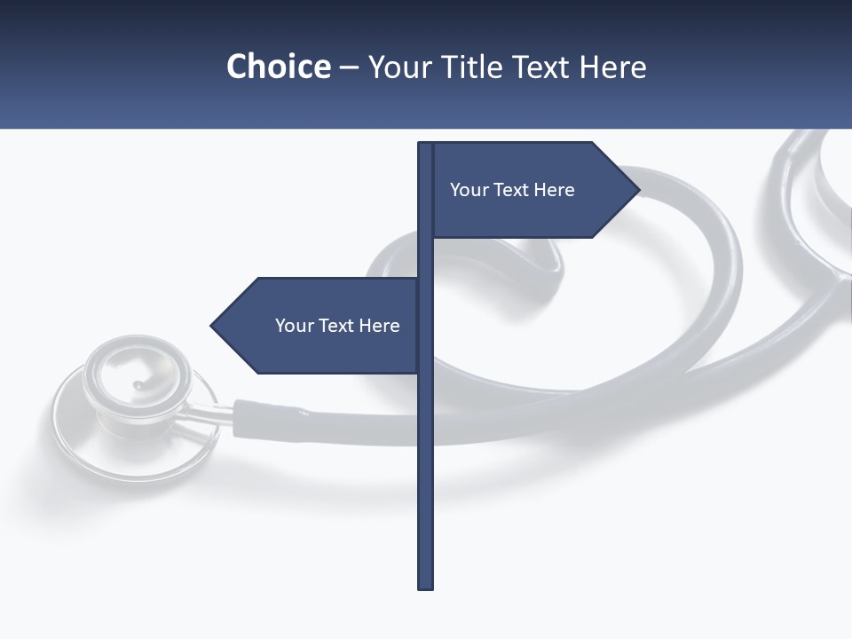 White Device Disease PowerPoint Template