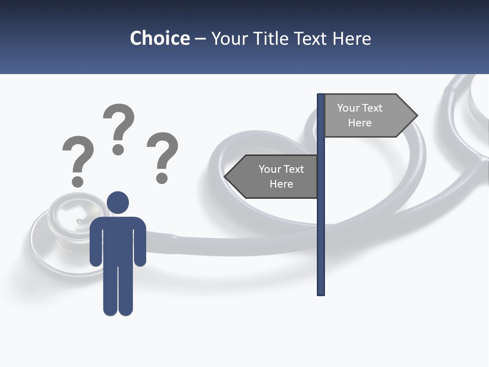 White Device Disease PowerPoint Template