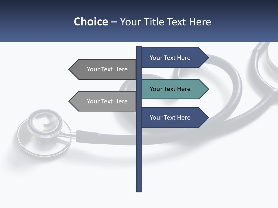 White Device Disease PowerPoint Template