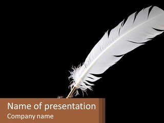Glass Well Old PowerPoint Template