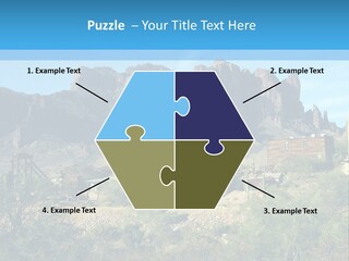 Saloon Mine Mill PowerPoint Template