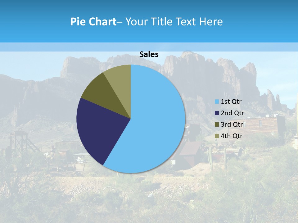 Saloon Mine Mill PowerPoint Template