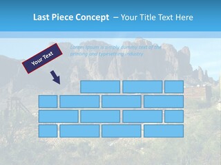 Saloon Mine Mill PowerPoint Template