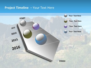 Saloon Mine Mill PowerPoint Template
