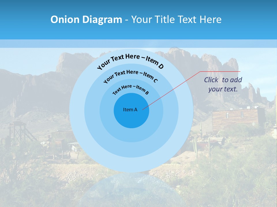 Saloon Mine Mill PowerPoint Template