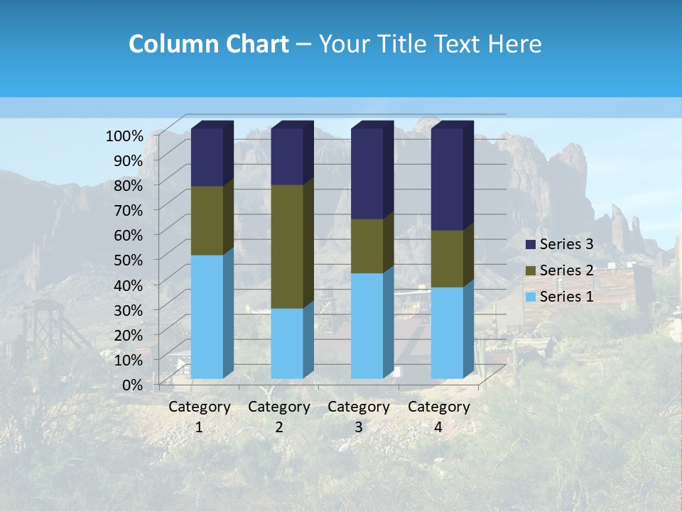Saloon Mine Mill PowerPoint Template
