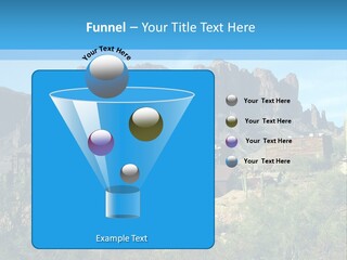 Saloon Mine Mill PowerPoint Template