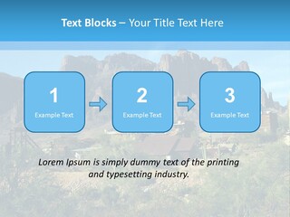 Saloon Mine Mill PowerPoint Template