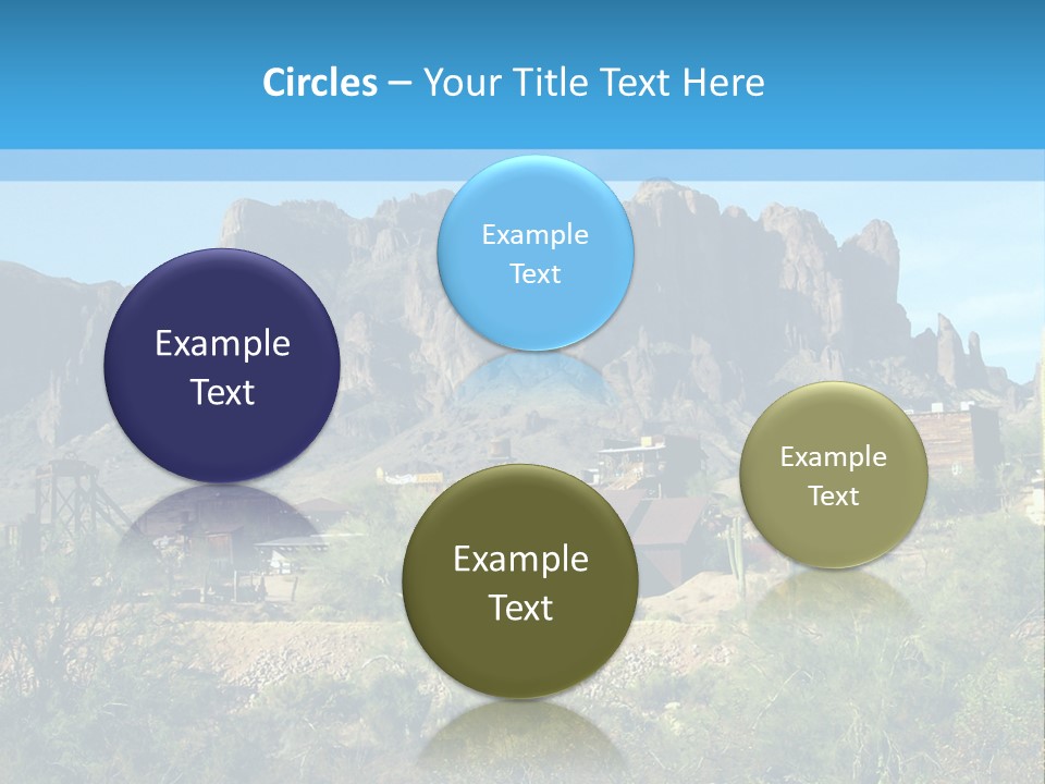 Saloon Mine Mill PowerPoint Template