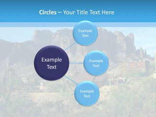 Saloon Mine Mill PowerPoint Template
