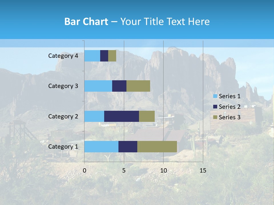 Saloon Mine Mill PowerPoint Template