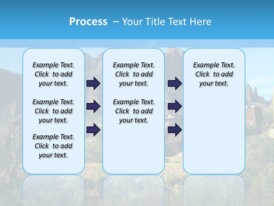 Saloon Mine Mill PowerPoint Template