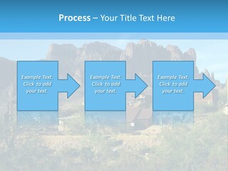 Saloon Mine Mill PowerPoint Template