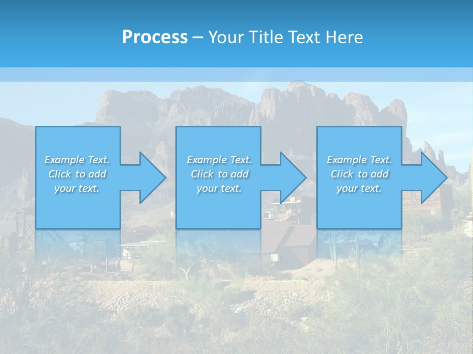 Saloon Mine Mill PowerPoint Template