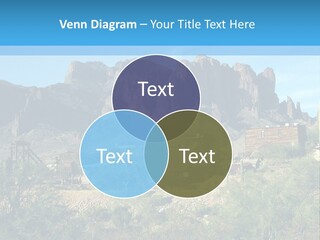 Saloon Mine Mill PowerPoint Template