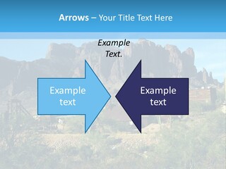 Saloon Mine Mill PowerPoint Template