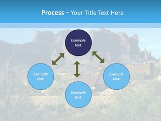 Saloon Mine Mill PowerPoint Template