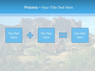 Saloon Mine Mill PowerPoint Template
