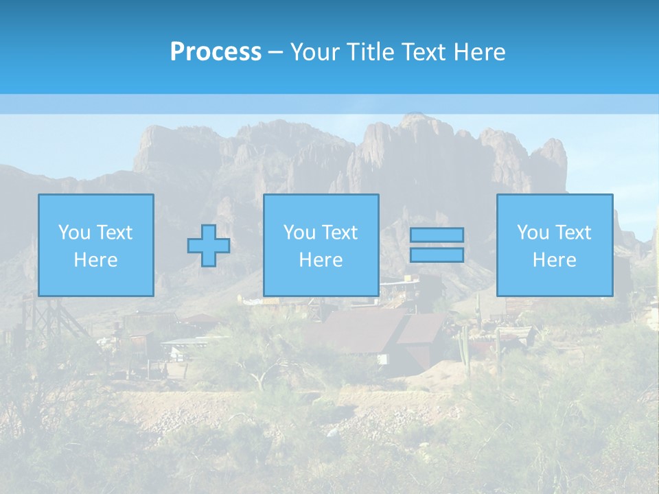 Saloon Mine Mill PowerPoint Template