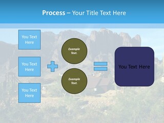 Saloon Mine Mill PowerPoint Template
