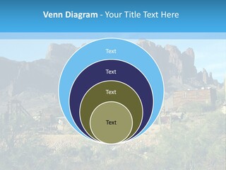 Saloon Mine Mill PowerPoint Template