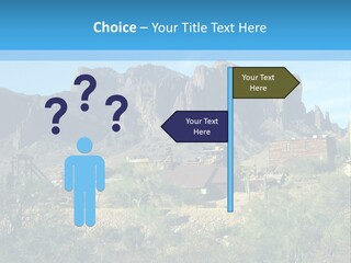 Saloon Mine Mill PowerPoint Template
