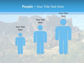 Saloon Mine Mill PowerPoint Template