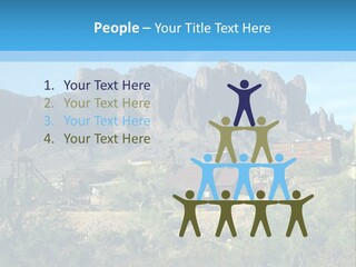 Saloon Mine Mill PowerPoint Template
