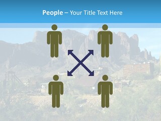 Saloon Mine Mill PowerPoint Template