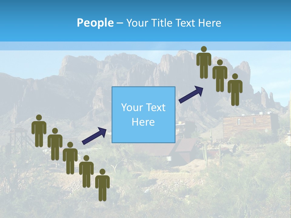 Saloon Mine Mill PowerPoint Template