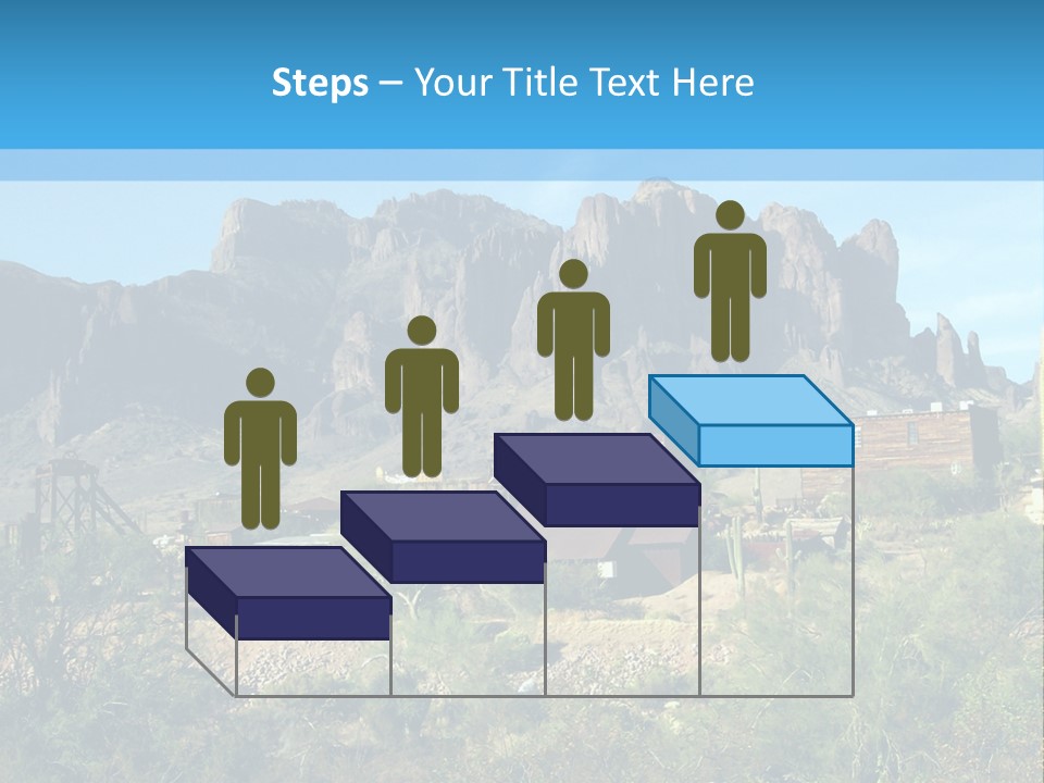 Saloon Mine Mill PowerPoint Template