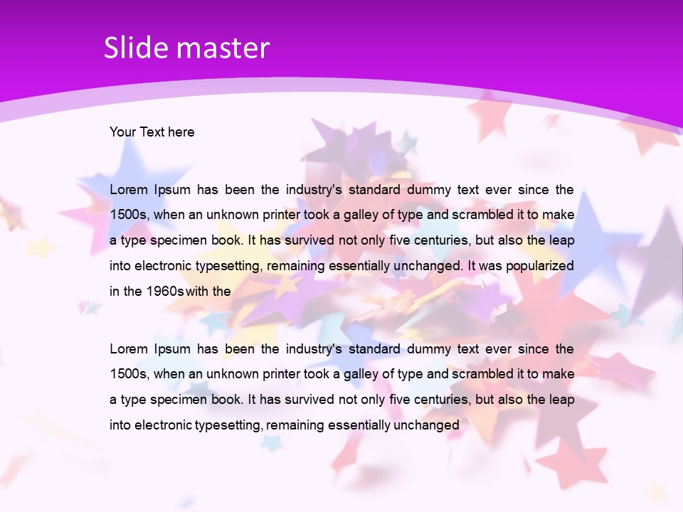 Birthday Event Lit PowerPoint Template