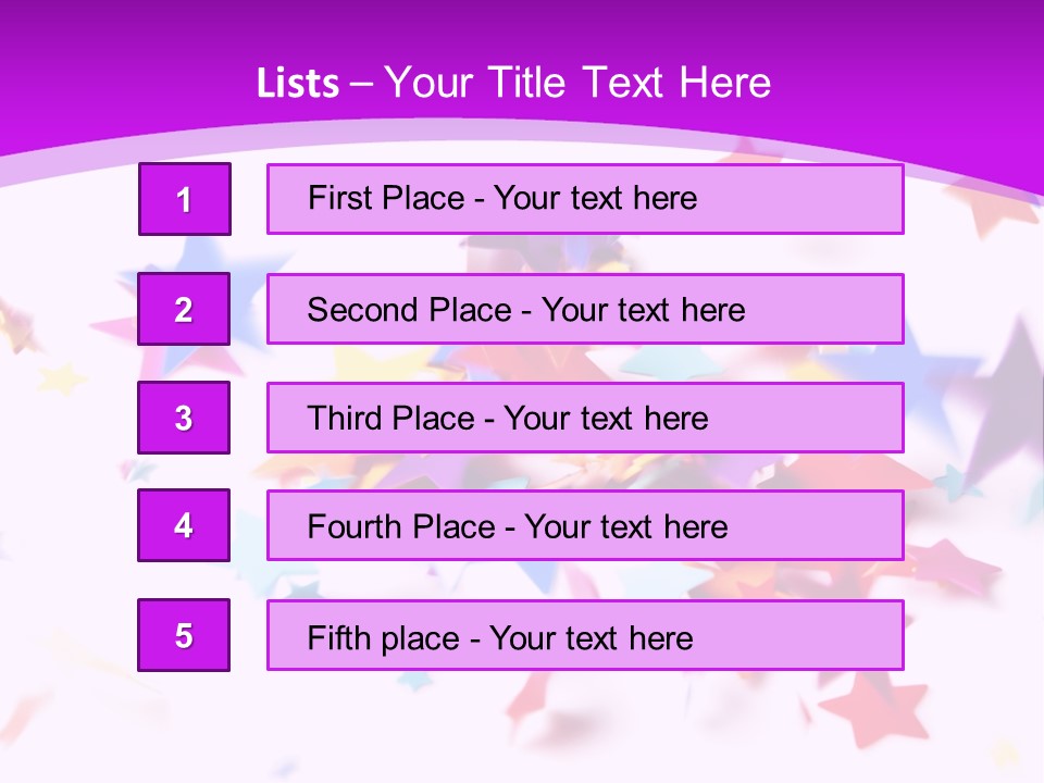 Birthday Event Lit PowerPoint Template