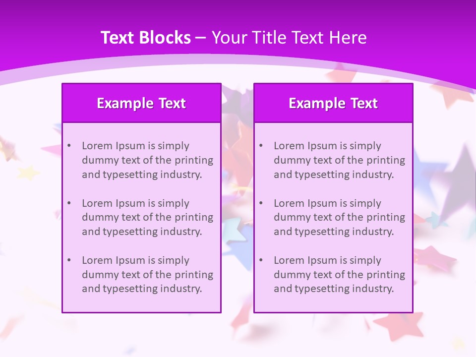 Birthday Event Lit PowerPoint Template