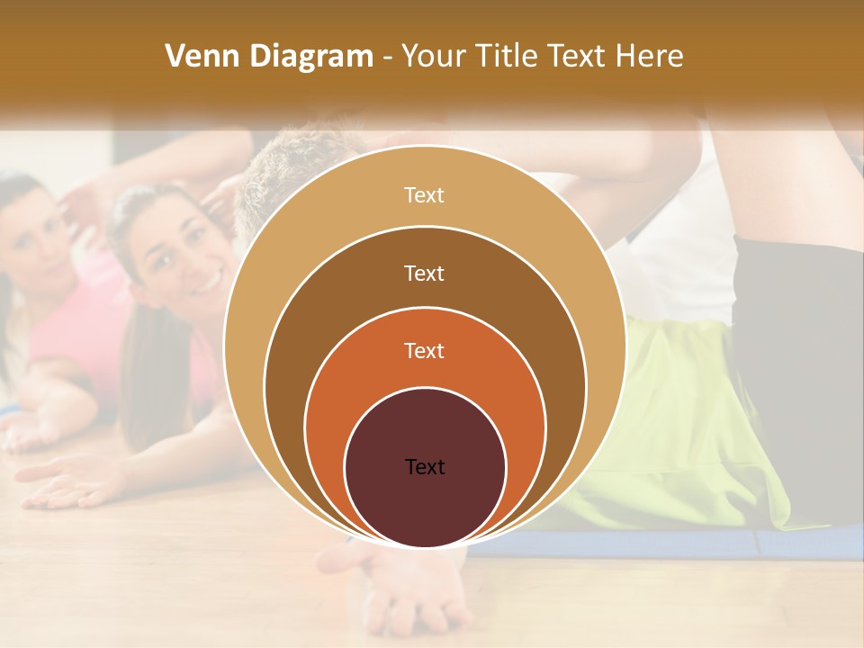 Man Gym Women PowerPoint Template