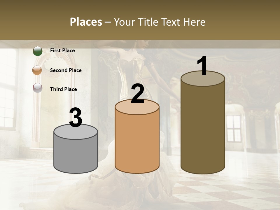 Stylish Elegant Figure PowerPoint Template