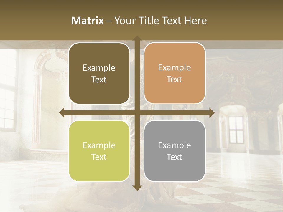 Stylish Elegant Figure PowerPoint Template