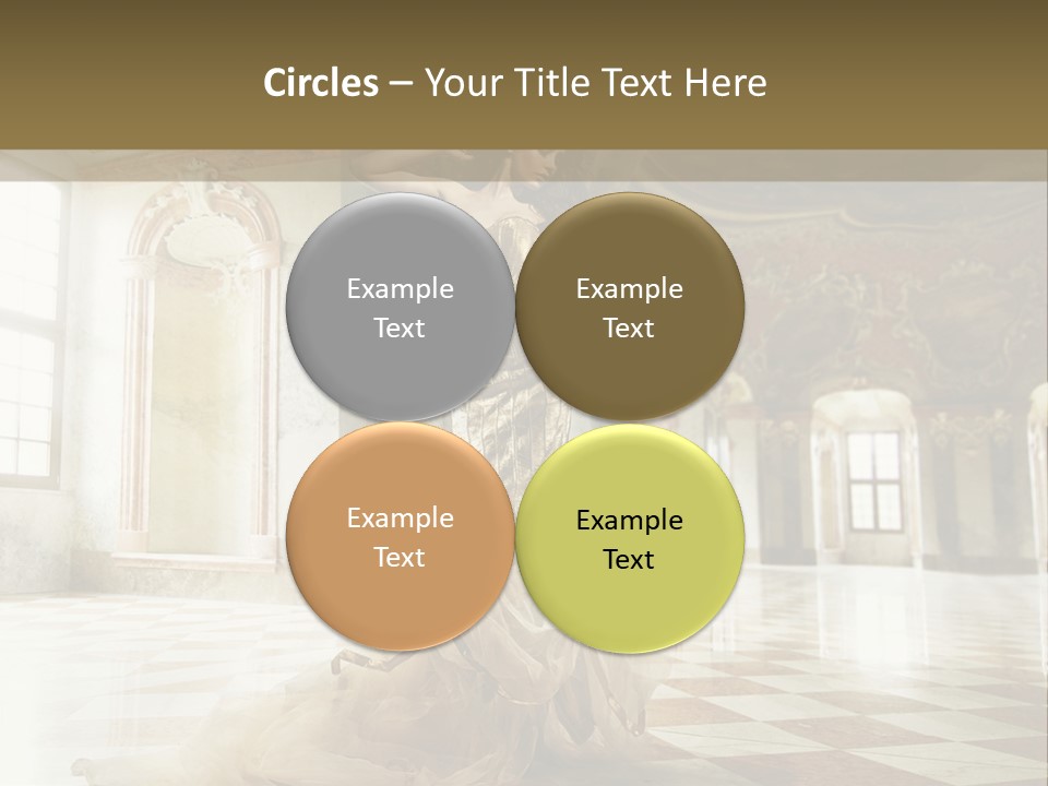 Stylish Elegant Figure PowerPoint Template