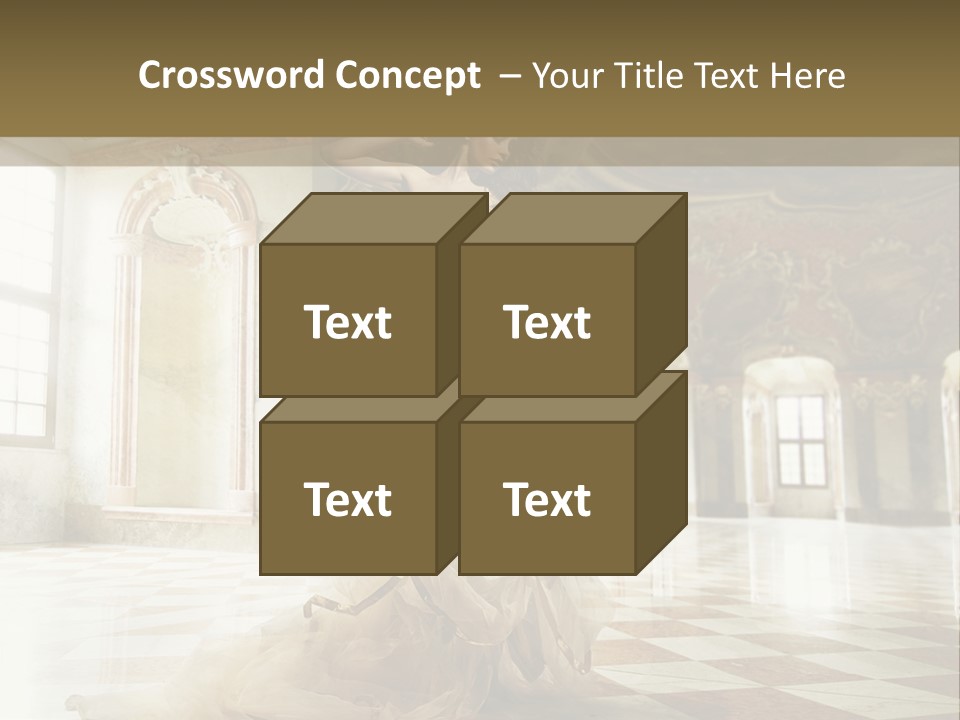 Stylish Elegant Figure PowerPoint Template
