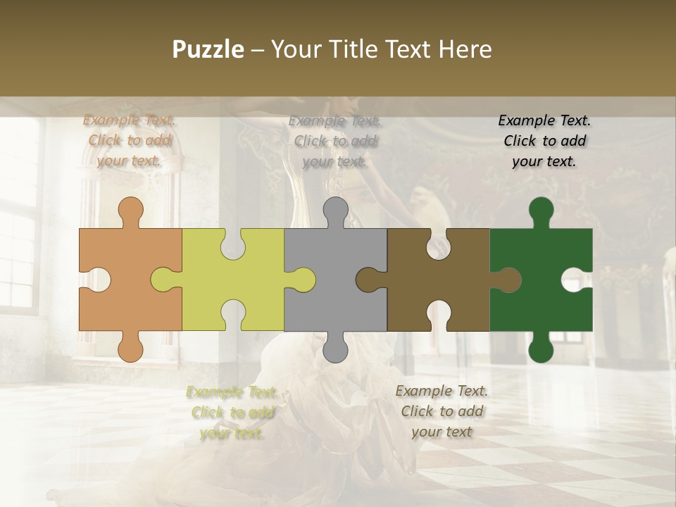 Stylish Elegant Figure PowerPoint Template