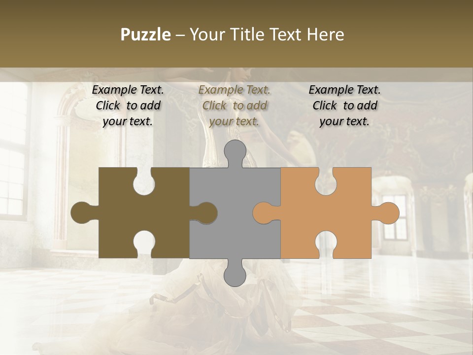 Stylish Elegant Figure PowerPoint Template