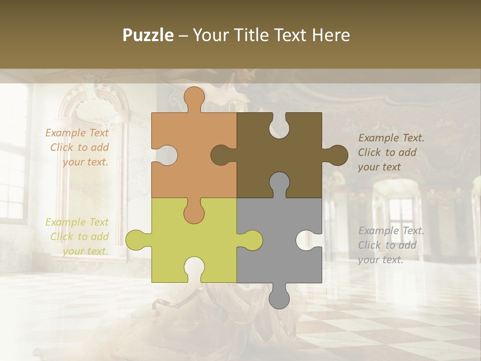 Stylish Elegant Figure PowerPoint Template