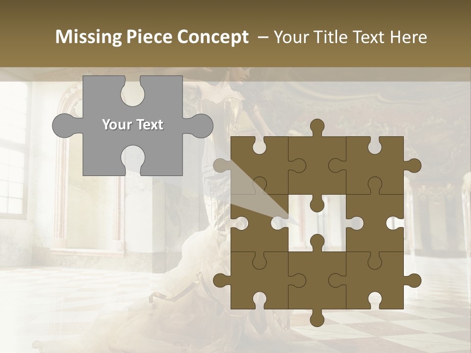 Stylish Elegant Figure PowerPoint Template