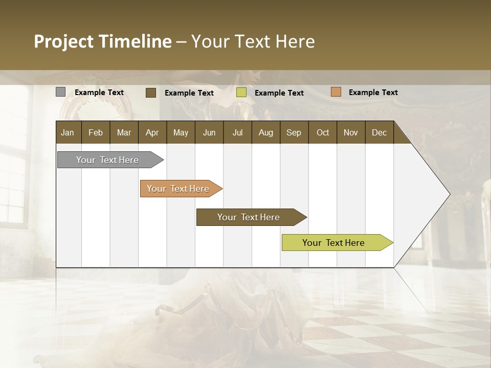 Stylish Elegant Figure PowerPoint Template